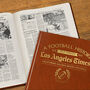 California Golden Bears College Football Personalised Gift Newspaper History Book, thumbnail 6 of 12