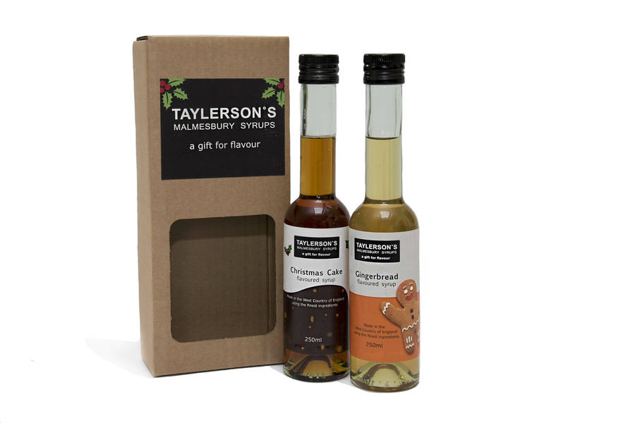 Christmas Coffee Syrup Gift Set By TAYLERSON'S Syrups