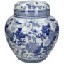 Ginger Jar Pot Kapelle White Blue Porcelain, thumbnail 3 of 7