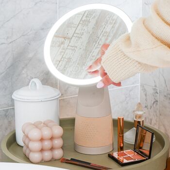 Glow Plus Makeup Mirror And Bluetooth Speaker, 2 of 8