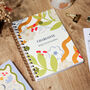 Personalised Blooms Of Joy Combined Diary And Notebook, thumbnail 12 of 12