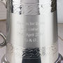 Personalised Wedding Party Embossed Tankard, thumbnail 4 of 8