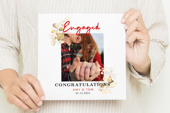 Personalised Photo Engagement Card, 2 of 3