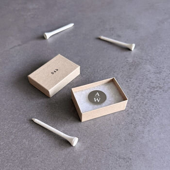 Personalised Initials Stainless Steel Golf Ball Marker, 2 of 10