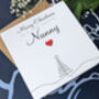 Personalised Handmade Christmas Card For Special Nan, thumbnail 3 of 4