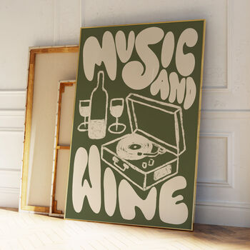 Music And Wine Print, 5 of 10