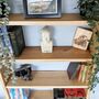 Handmade Solid Wooden Wall Mounted Bookcase, thumbnail 5 of 6
