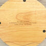 Personalised Couples Christmas Cheese Board Set, thumbnail 5 of 6