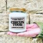 Take That Circus Tour Personalised Ticket Reveal Candle, thumbnail 1 of 8
