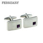 Personalised Birthstone Crystal Cufflink Set, thumbnail 11 of 12