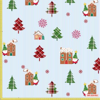 Gingerhouse Unisex Festive Christmas Pyjama Set With Teddy Bear, 2 of 3