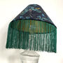 Enchanted Birds Coolie Lampshade With Trim, thumbnail 4 of 5