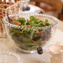 Glass Beaded Salad Bowl, thumbnail 1 of 5