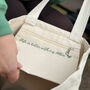 Life Is Better With Your Dog Canvas Tote Bag, thumbnail 3 of 12