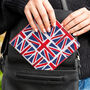 Disabled Blue Badge Parking Permit Wallet In Union Jack Flag, thumbnail 1 of 7