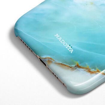 Blue Ocean Marble Case For iPhone, 4 of 4