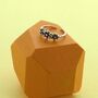 Triple Flower Toe Ring, thumbnail 1 of 2