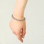 Silver Chunky Chain Bracelet, thumbnail 2 of 5