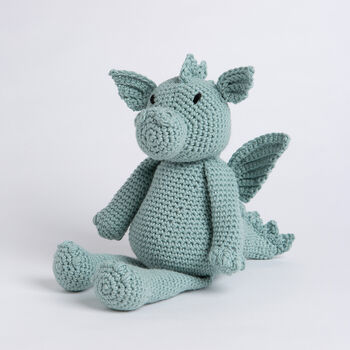 Dom The Dragon Easy Crochet Kit, 5 of 10