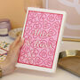 Personalised Love Heart Sweets Notebook For Couples, thumbnail 2 of 6