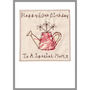 Personalised Watering Can Card For Any Occasion, thumbnail 6 of 10