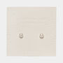 Sterling Silver Fresh Water Pearl Bridesmaid Earrings, thumbnail 2 of 6