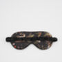 Wonderland Black Sleep Mask, thumbnail 3 of 5