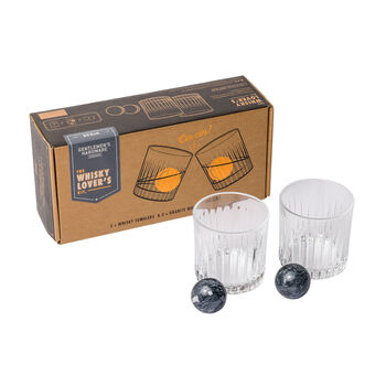 Whisky Glasses With Stones, 2 of 3