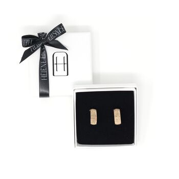 18ct Gold Plated Hoop Earrings With Gift Box, 4 of 4