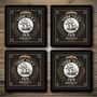 Personalised Bar Runner And Coasters Ship Inn, thumbnail 3 of 8
