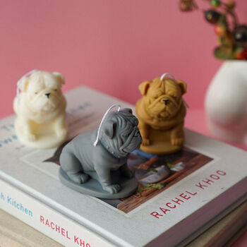 Bulldog Soy Wax Candle, 3 of 5