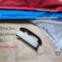 La Resistance Delta Kite Distressed Tricolour, thumbnail 5 of 8