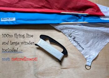 La Resistance Delta Kite Distressed Tricolour, 5 of 8