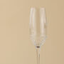 Roma Crystal Champagne Flute Set, thumbnail 4 of 7