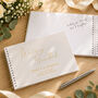 Personalised Wedding Guest Book, thumbnail 2 of 12