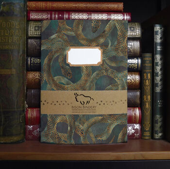 Serpens Snake Print Journal And Notebook Set, 2 of 7