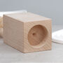 Personalised Wooden Tealight Holder, thumbnail 3 of 4