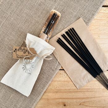 Dark Jasmine And Patchouli Hand Dipped Incense Sticks, 3 of 12