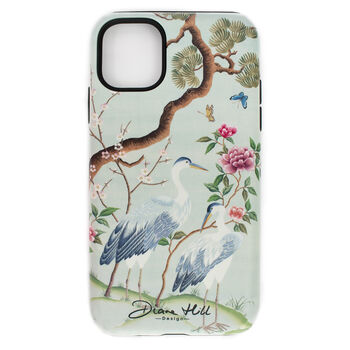 Traditional Chinoiserie Crane Bird Phone Case, 5 of 9