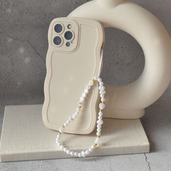 Pearl Freshwater Custom Phone Charm, 2 of 6