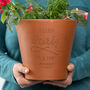 30th Birthday Personalised Plant Pot, thumbnail 1 of 6