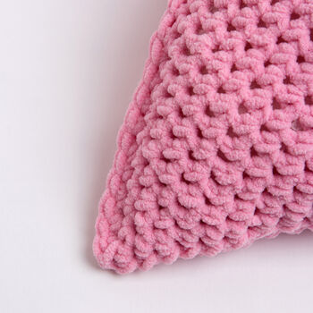 Mabel Bunny Cushion Easy Crochet Kit, 7 of 10