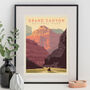 Grand Canyon National Park Travel Print, thumbnail 4 of 8