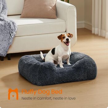 Dog Sofa Bed Washable Pet Cushion Bed, 3 of 6