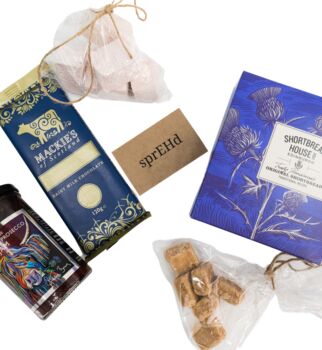 Luxury Scottish Sweet Treat Food Gift Box Hamper, 3 of 5