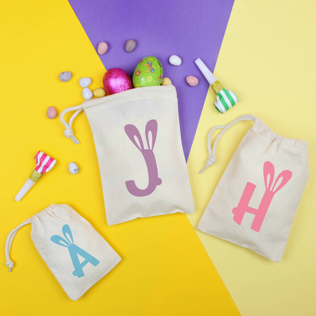 Easter Bunny Letter Gift Bag, 1 of 5