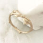 Willow Twig Ring In Nine Carat Gold, thumbnail 1 of 6