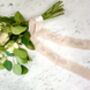 Silk Wedding Bouquet Ribbon, thumbnail 1 of 8