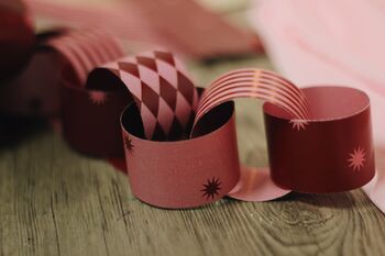 Berry And Blush | Paper Chain Kit, 12 of 12