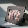 Personalised Leather Baby Photo Frame, thumbnail 5 of 8